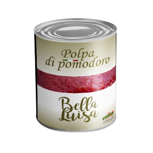 [130294] POLPA FINE DI POMODORO IN BARATTOLO (4,05KG x 3) BELLA LUISA 