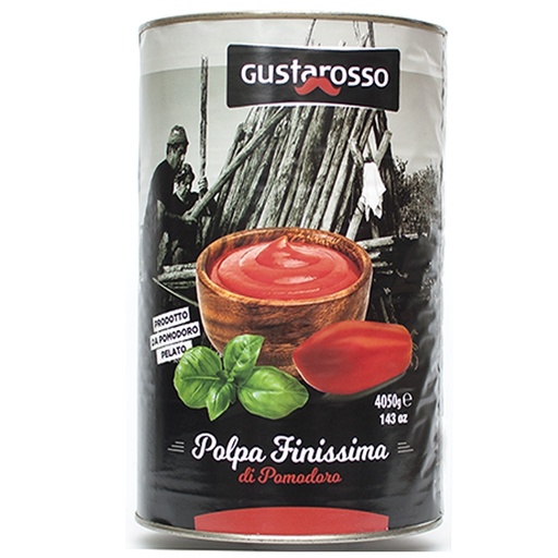 [801430] POLPA FINISSIMA DI POMODORO 4 KG GUSTAROSSO