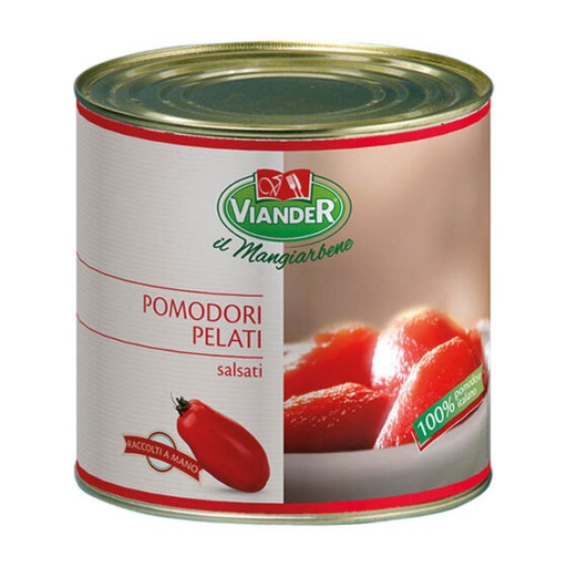 [03051] POMODORI PELATI SALSATI NAPOLI VIANDER