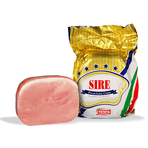 [T35001] PROSCIUTTO COTTO 8,3Kg Aprox S/P "SIRE" C/C 1/2 TRINITA