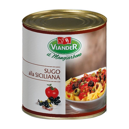 [20225] SUGO ALLA SICILIANA (PUTTANESCA) VIANDER