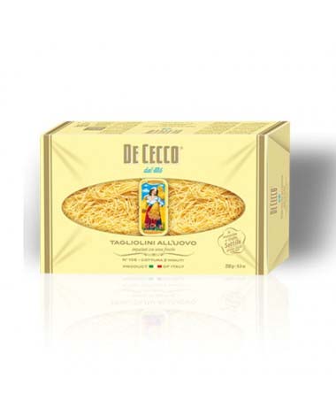 [300147] TAGLIOLINI ALL' UOVO 250g*12 DE CECCO