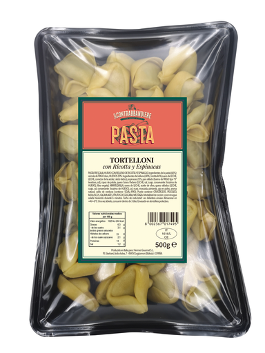 [GMM201] TORTELLONI RICOTTA/SPINACI 500G Il Contrabbandiere