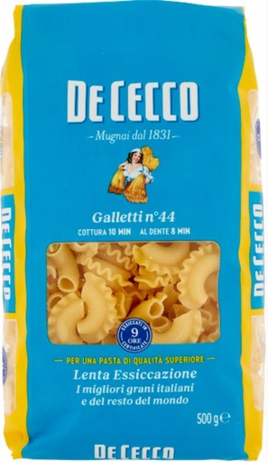 [300010] GALLETTI Nº44 500GR DE CECCO