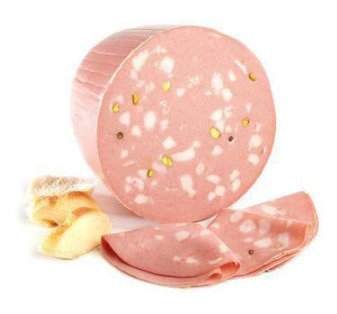 [200257] MORTADELLA SUPERBA C/PISTACCHI 1/2 5KG APROX- MOJOLI
