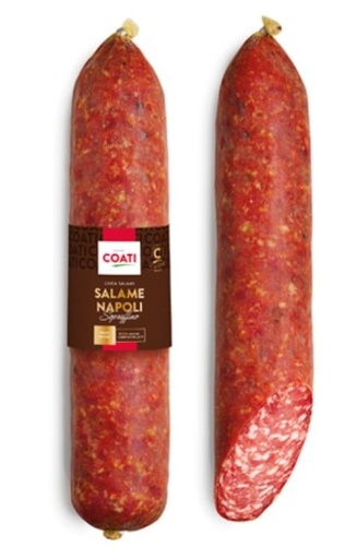 [133820] SALAME SALSICCIA NAPOLI PICCANTE (600G x 2) APROX - COATI