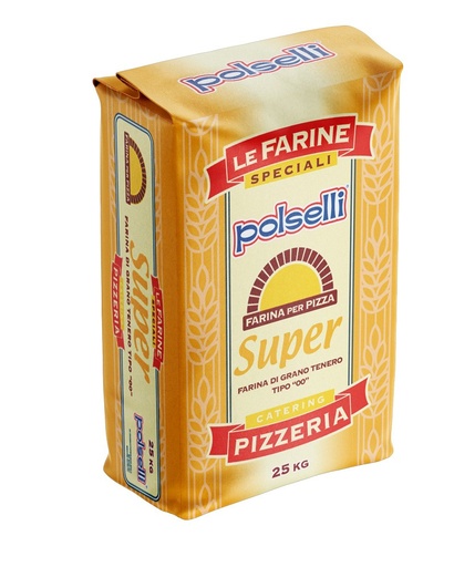 [800106] FARINA SUPER W360 25Kg TIPO 00- POLSELLI