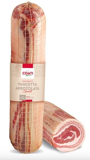 [134169] PANCETTA ARROTOLATA SAPORITA (3,5KG APROX X 2) COATI