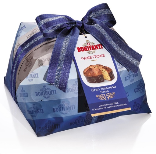 [131424] PANETTONE MILANESE BASSO INCARTO 750G 1x6 BONIFANTI