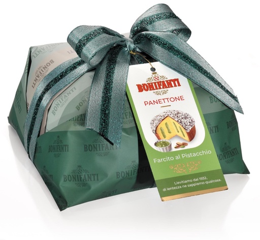 [131246] PANETTONE FARCITO AL PISTACCHIO INCARTO 850G 1x6 BONIFANTI