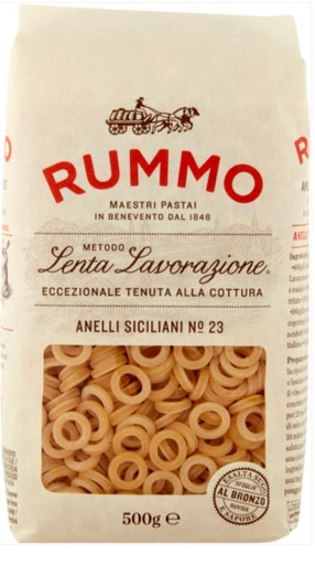 [300120] RUMMO ANELLI SICILIANI N.23 500 GR