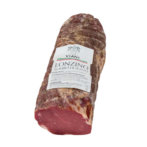 [121500] LONZINO LOMBO SUINO stagionato a metà  1Kg Aprox VIANI