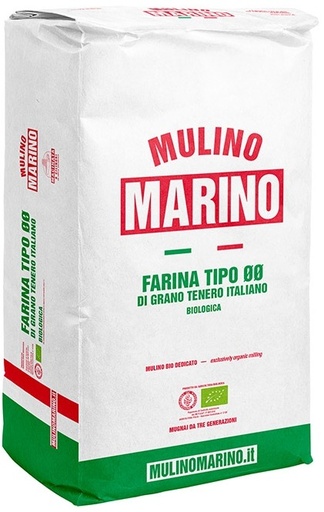 [801314] Farina Bio 00 Soffiata Di Grano Tenero 10 KG- MULINO MARINO