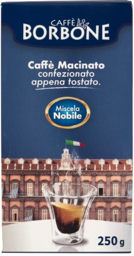 [801019] CAFFE' MACINATO NOBILE 250GR - BORBONE