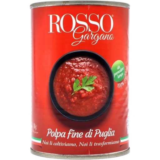 [400086] POLPA FINE TRITATA (3LATAS x 5KG) - ROSSO GARGANO