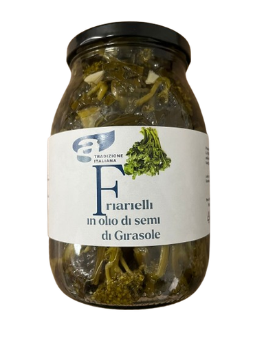 [400580] FRIARIELLI IN OLIO DI SEMI 1KG- LATTÉ PRIMA ROSA