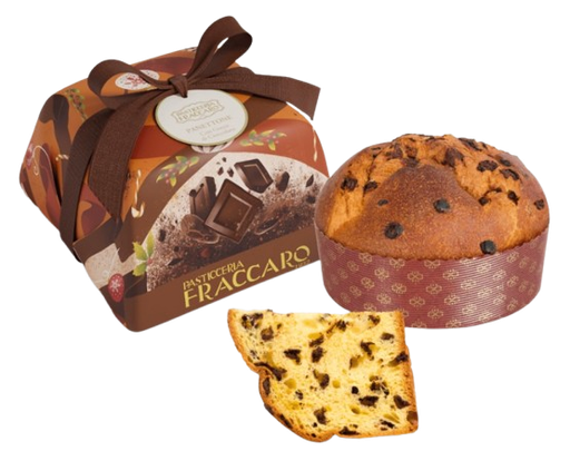 [131435] PANETT AL CIOCCOLATO INCARTO ARTIGIANALE x 6- FRACCARO SPUMADORO