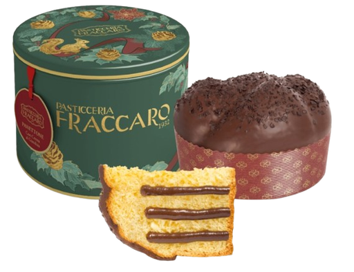[131436] PANETTONE ALLA CREMA GIANDUIA gr.750 GIFT x 6- FRACCARO SPUMADORO
