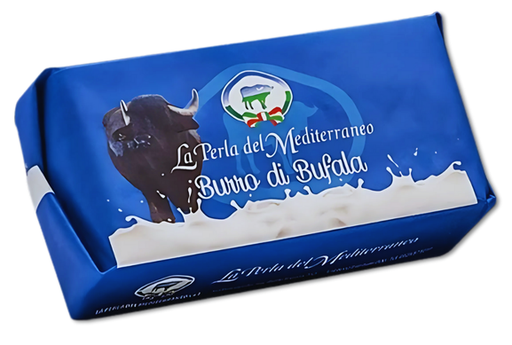 [800065] BURRO DI BUFALA PANETTO 125GR PERLA DEL MEDITERRANEO