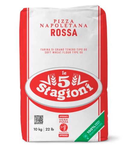 [800207] FARINA "00" ROSSA NAPOLETANA 10KG - 5 STAGIONI