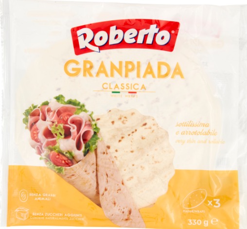 [800619] GRAN PIADA CLASSICA 330GR*10 ROBERTO