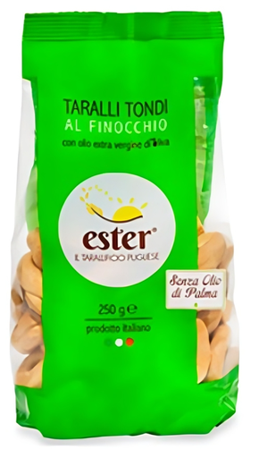 [800303] TARALLINI FINOCCHIETTO 250 GR (X 20) ESTER