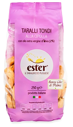 [800304] TARALLI CIPOLLA 250G (20UDS) -ESTER