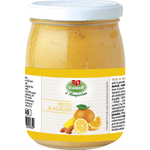 [132776] PESTO AGLI AGRUMI 580gr VIANDER