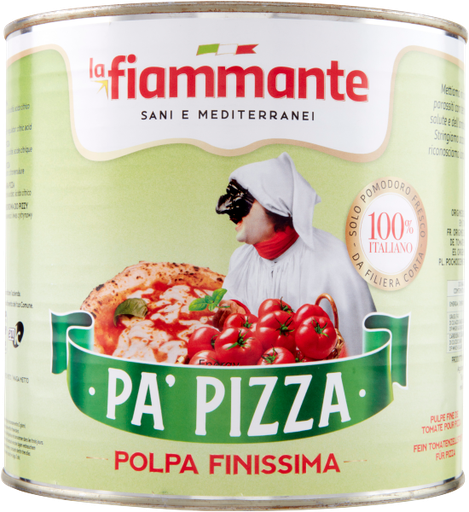 [POF500004] POLPA FINISSIMA FIAMMANTE PA' PIZZA 2,5 KG