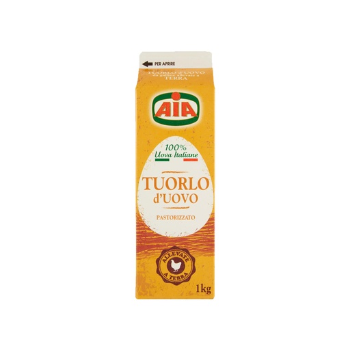 [10225] TUORLO D'UOVO PASTORIZZATO 1KG - CT * 6 - AIA